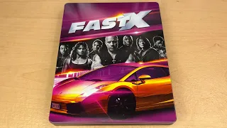 Fast X - Best Buy Exclusive 4K Ultra HD Blu-ray SteelBook Unboxing