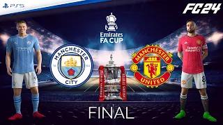 Man City - Man Utd ⚽️ Emirates FA Cup Final 2024 *EPIC Till The End*