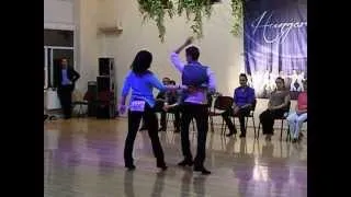 Julien Vallier, Joelle Noire, Advanced J&J, fast song - 5th place, Hungarian Open 2013