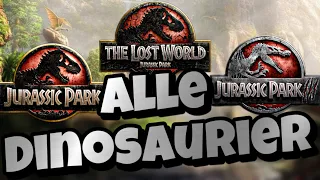 Das sind ALLE Dinosaurier der Jurassic Park Trilogie. #ranking