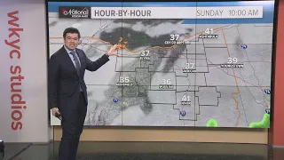 Cleveland Weather: Sunday sees temps fall, rain/snow possible