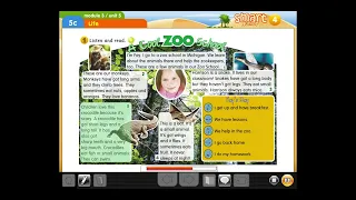 Smart Junior 4 - Unit 5c (A cool zoo school)