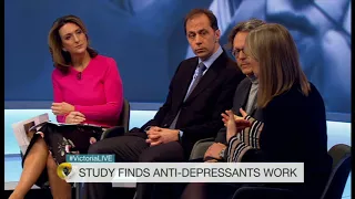 Antidepressants are effective: discussion on BBC Victoria Derbyshire