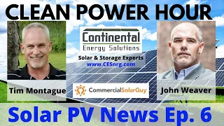Clean Power Hour Ep.6 - Utility Scale Batteries; Tim Montague & John Weaver