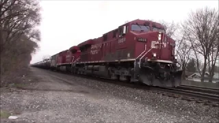 CP 8859 Throttling Up in Elkhart,IN.