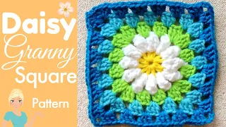 CROCHET Daisy Granny Square 2 0