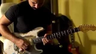 Pink Floyd - Another Brick In The Wall Solo Cover - Stratocaster vs Les Paul P90
