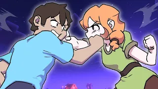 Minecraft Anime : Steve Vs Alex, Diamond battle