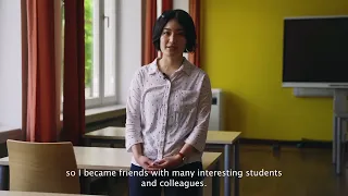 Nao lehrt Japanisch an der GLS Sprachschule in Berlin