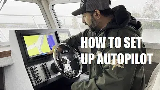 How To Commission Garmin Reactor Autopilot on Kingfisher 3025 Destination