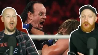 The Undertaker ATTACKS AJ Styles (WWE Elimination Chamber 2020 Live Reactions)
