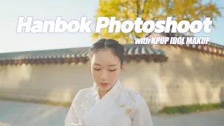 KPOP idol makeup + Hanbok photoshoot package