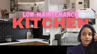 7 tips for low maintenance kitchen. indian home maintenance free kitchen