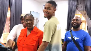 Clinton Joshua Visit MercyJohnson, Georgina Ibeh On Movie Set, New Nollywood Movie #clintonjoshua