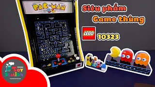 Review chi tiết bộ game thùng Pac-Man Arcade LEGO 10323 ToyStation 796