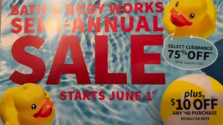 Bath And Body Works Summer Semi Annual Sale 2024