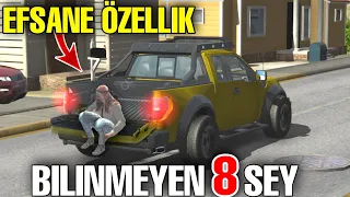 OYUNDA BİLİNMEYEN 8 ŞEY ! - Car Parking Multiplayer