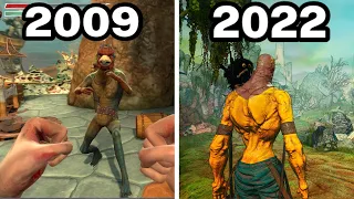 Graphical Evolution of Zeno Clash (2009-2022)