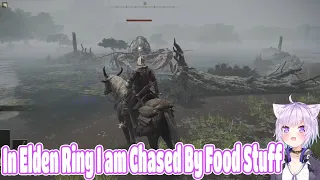 Okayu Funny Reaction When Chased By Giant Lobster Elden Ring Hololive【ENG SUB】