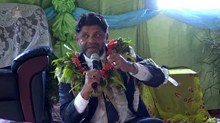 Fijian Attorney General, Aiyaz Sayed-Khaiyum holds a budget consultation at Tawake Village.