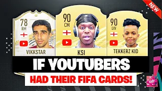 If YouTubers had FIFA Cards !