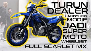 TURUN DEALER LANGSUNG MODIF JADI YAMAHA WR 155 SUPERMOTO | AUTO GAYA MAXIMAL