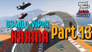 GTA 5 Online - INSTANT KARMA moments on STUNT RACES (Episode: 13)