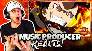 Music Producer Reacts to FIRE FORCE 🔥OPENING | INFERNO by Mrs. GREEN APPLE)