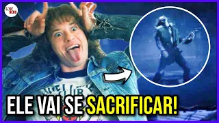 EDDIE VAI SE SACRIFICAR NO VOLUME 2 DE STRANGER THINGS 4?! - CRIADORES FALARAM SOBRE + TEORIA!