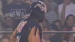 (05.11.1998) WCW Monday Nitro Pt. 3 - Randy Savage talks back to what Bret had to say earlier