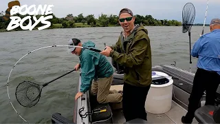 Big Baits Catch BIG Fish - Hybrid Bass Fishing with Big Shad