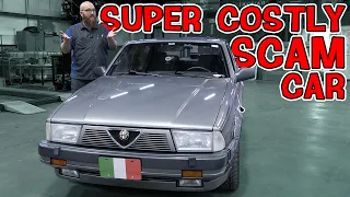 Owner's $32K into this '88 Alfa Romeo Scam Car! No Regrets!