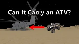 Can the new Super Stallion carry and ATV (Roblox War Tycoon