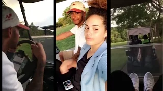 Racing in a Golf Buggy! | Lewis Hamilton Snapchat Vlog