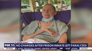 No criminal charges to be filed after prison inmate left paralyzed | memo