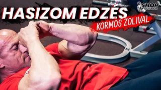 Hasizom edzés Kormos Zolival