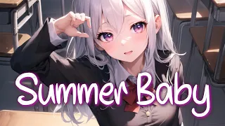 「Nightcore」 Summer Baby - Jonas Brothers ♡ (Lyrics)