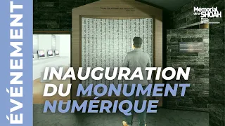 Inauguration du Monument numérique