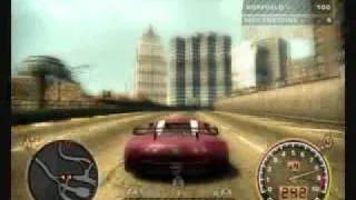 NFS MOST WANTED™ my career cars BY MEE.flv