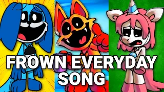 Frowning Critters Song Animated MUSIC VIDEO (FROWN EVERYDAY)