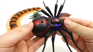 Tricky Funny Toy Infrared Remote Control Scary Creepy Spider,