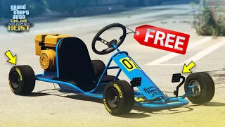 GTA Online: FREE GO KART - Veto Classic Customization & Test | The Cayo Perico Heist DLC