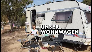 Wohnwagen Bürstner Roomtour |  Unsere beste Camping Ausstattung