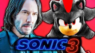 KEANU REEVES CAST AS SHADOW THE HEDGEHOG | Sonic 3 News