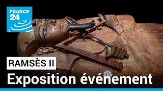Le sarcophage de Ramsès II à Paris pour une exposition grandiose sur l'Égypte ancienne