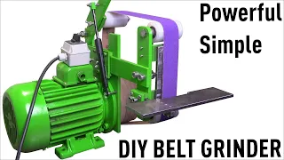 DIY Belt Grinder - Simple and Powerful
