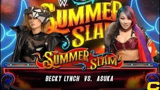 Becky Lynch v. Asuka - Summerslam Sunday