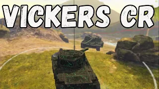 Vickers CR лучший танк из ветки? WoT Blitz