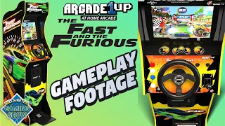 Arcade1up - The Fast and the Furious Gameplay Footage