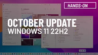 Windows 11 22H2 October update NEW features